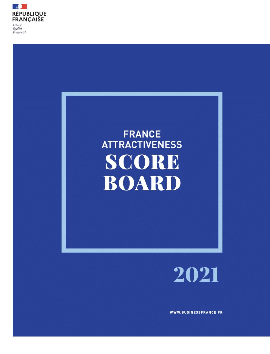 France attractiveness score board