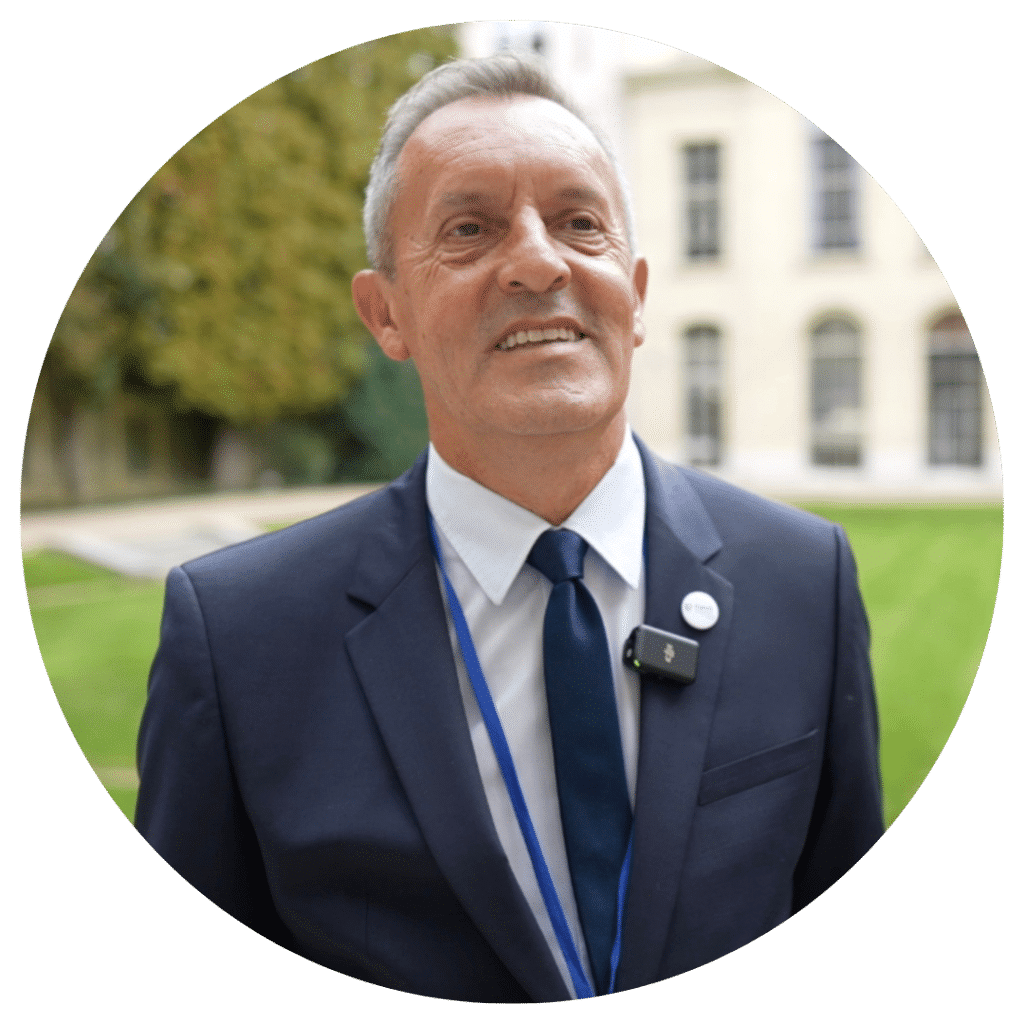 Photography of Jean-Pierre Boffy, CEO of Steam France